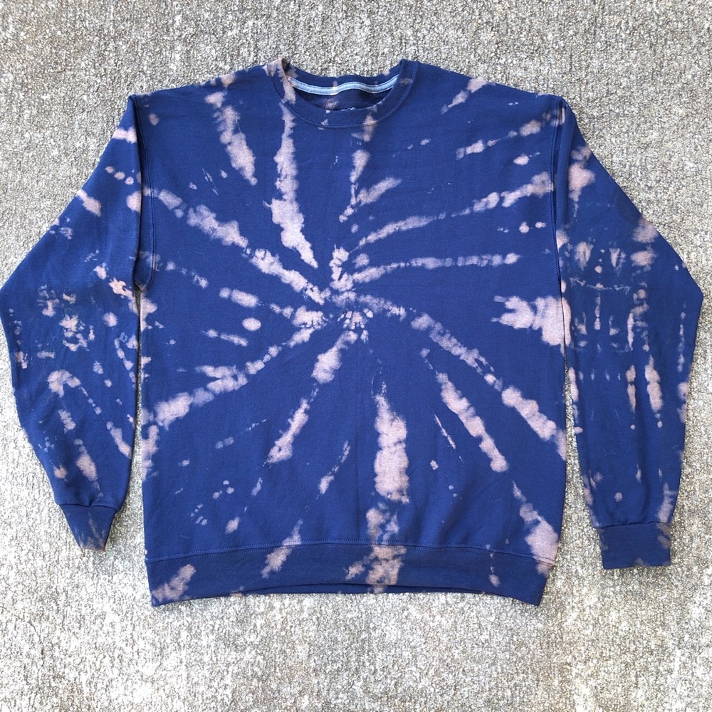 Custom tie dye sweatshirt
